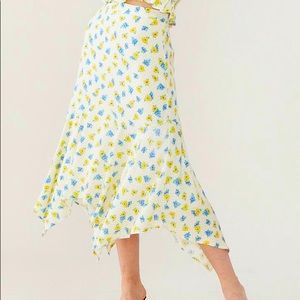 ‼️Anthro lost +wander mama Mia midi skirt